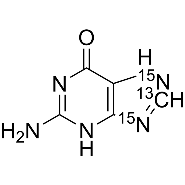 Guanine-13C,15N2 (guanine-13C,15N2) 202407-12-3